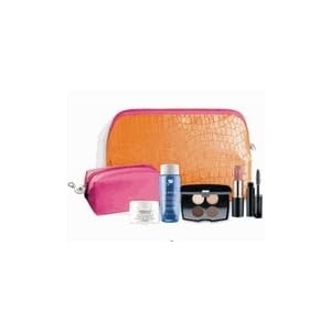LANCOME by Lancome Travel Set: Bi Facil 50ml+ Absolue Crm 15g+ L'Extreme Mascara+ Le Rouge Absolu+ Color Design E/S+ Bag--5pcs+1bag for Women