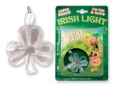 St. Patrick's Day Irish Light SHAMROCK LIGHT UP NECKLACE!