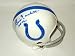 Gino Marchetti Autographed Baltimore Colts Mini Football Helmet with 
