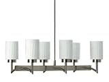Massive Halogen-Pendelleuchte 6-flammig Modern 230V Valdemar 365751710