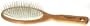 Hairbrushes - Wooden Handle with Pneumatic Brushes Wood Large Oval/Steel Pin 5114