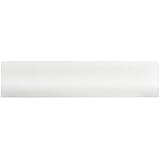 BEME International 1-3/8-Inch Diameter Round Wood Drapery Rod, 96-Inch, White