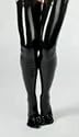 Latex Strümpfe lang Gr. XL