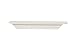 WELLAND 24 Inch x 3.25 Inch x 5.25 Inch Corona Crown Molding Wall Shelf White