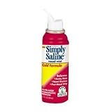 Simply Saline sterile saline cold formula nasal mist for childcare - 1.5 Oz