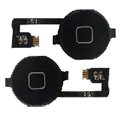 iPhone 4 4G Black Home Button w/ Flex Cable