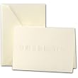 Blind Embossed Thank You Notes