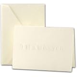 Blind Embossed Thank You Notes
