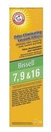 arm & hammer bissell 7/9 post motor pleated filter