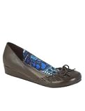 Rouched Toe Wedge