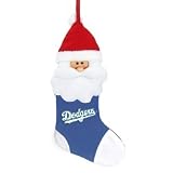 Los Angeles Dodgers Santa Stocking