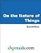 Books : On the Nature of Things