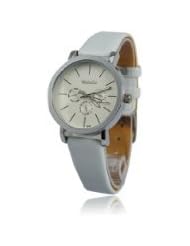 Compact Generous Round Dial Quartz Watch - BY ninetong