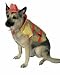 Fire Chief Dog Fireman Costume Size Medium