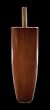 5" Hardwood BED LEG with a Walnut Finish [CAPITOL CITY LUMBER]