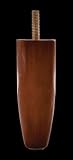 5" Hardwood BED LEG with a Walnut Finish [CAPITOL CITY LUMBER]