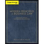 Cengage Advantage Books - Modern Principles of Business Law (12) by Miller, Roger LeRoy [Paperback (2011)]