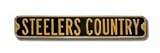 Steel Street Sign: STEELERS COUNTRY