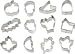 Wilton 12-Piece Mini Halloween Cookie Cutter Set
