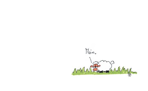 Frühstücksbrettchen MOIN / Schaf