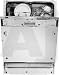 Kuppersbusch IGVS6607 Fully Integrated Dishwasher with 6 Cycles, Self-Clean Filter, Aqua Sensor, Integrated Water Heater and Electronic Refill Display: Requires Custom Panel