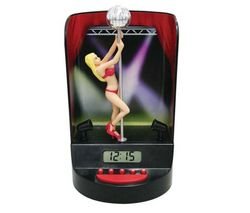 Pole Dancer Alarm Clock Picture