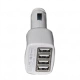 USB Car Charger for Motorola Droid, 2, X, Incredible, Samsung Galaxy S, Captivate, Vibrant, Fascinate, Epic 4G, Moment, Intercept, BlackBerry Torch 9800, Pearl, Storm, Bold, HTV EVO 4, HERO, Aria, HD2, LG Prime, Shine, Neon, and Apple iPhone Smart Phones