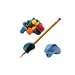 The Pencil Grip Crossover Grip- Classic Colors- Set of 4 (Ass't)