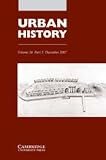Urban History Volume 34 Part 3 December 2007