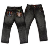 Akademiks - Akademiks Men's Guard Embroidered Jean