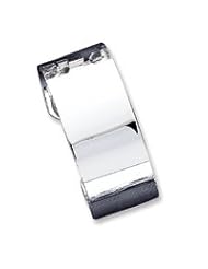 Sterling Silver 25.25mm Fancy Cuff Bangle Bracelet QB110"