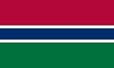 America's Flag Company FF2X3NGAM1 2-Foot by 3-Foot Nylon Gambia Flag
