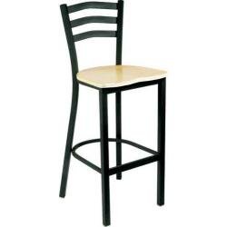 Click here to buy Richardson Curved Back Series - 30 Bar Stool: Mahogany by Richardson.