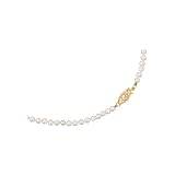 14K Yellow Gold Fresh Water Pearl Baby Necklace - 16