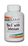 Bio E with Selenium 120 Softgels, 400 IU - Solaray