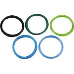 ＴＲＵＳＣＯ　ポリウレタンチューブ　１０Ｘ６．５ｍｍ　１０Ｍ巻　ブラック