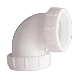 LDR INDUSTRIES 5066300 TUBULAR PVC 90? SLIP JOINT ELBOW 1 1/4x1 1/2