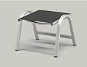 Kettler Hocker "Basic" Aluminiumgestell silber