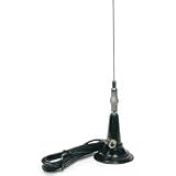 Roadpro 36inch Magnet Mount CB Antenna Kit With Spring 17feet Coax Cable Base Loaded RP-707