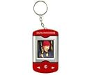 B4U 1.8" Digital Photo Frame / Red Key Chain - 50 photos