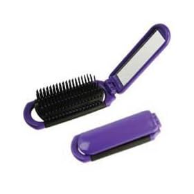 Luxor Pro Specialty Folding Pocket Pop Up Brush/Mirror (Pack of 3)