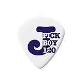 PickBoy J-Pick Cellulose 1.20mm White 10-Pack