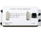 CHANNEL VISION C-0410 4 Line Telecom Surge Protector Module (CHANNEL VISION C0410)