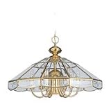 3365-02 - SeaGull Lighting Six-Light Brass Pendant