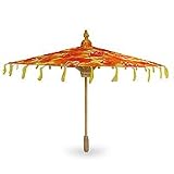 Saa paper parasol, 'Fire Wheel'