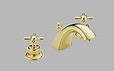 Delta 3530-PBLHP/H26PB Innovations Two Handle Widespread Lavatory Faucet - With Handle In Polished Brass Finish