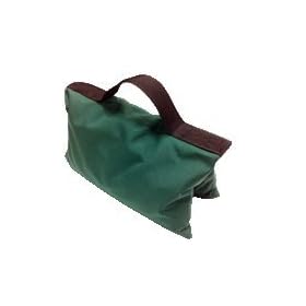 Filled Heavy Duty Saddle Sandbag 15lb Green