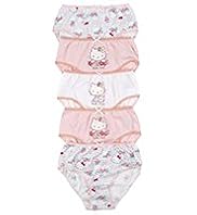 5 Pack Hello Kitty Pure Cotton Assorted Briefs
