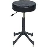 Photogenic PG341B Pneumatic Posing Stool with 4 Leg Tubular Base and PG-Z Cushion