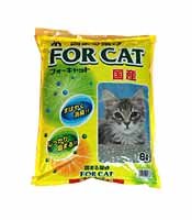 新東北化学工業(株) フォーキャット 国産 固まる猫砂 8L